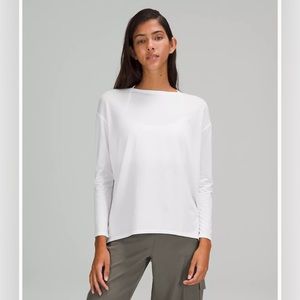 Lululemon Back in action long sleeve shirt
